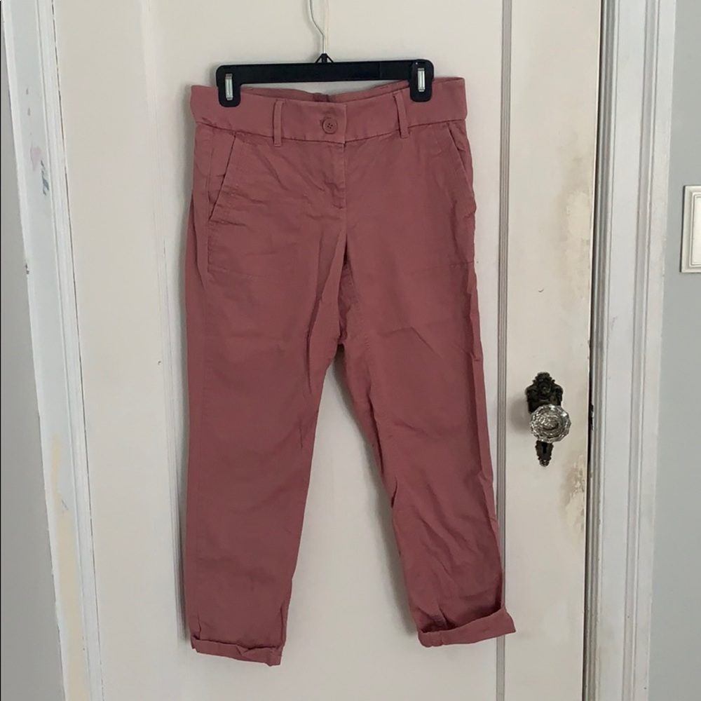 Pink modern roll cuff chino (worn once)